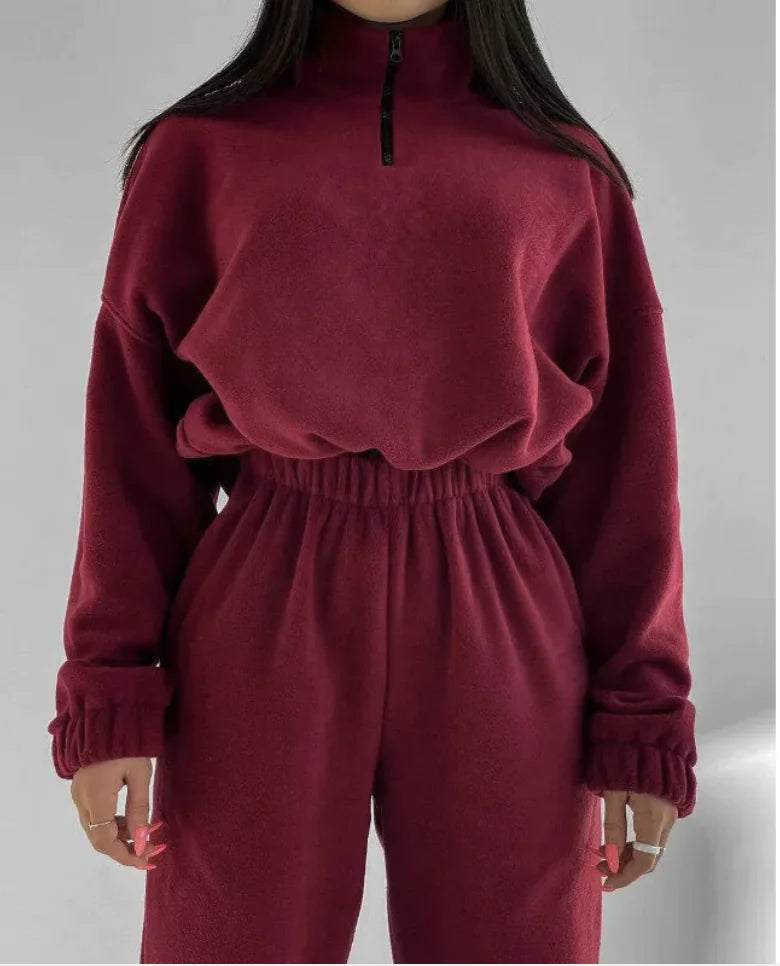 Women’s Sporty Zipper Suit