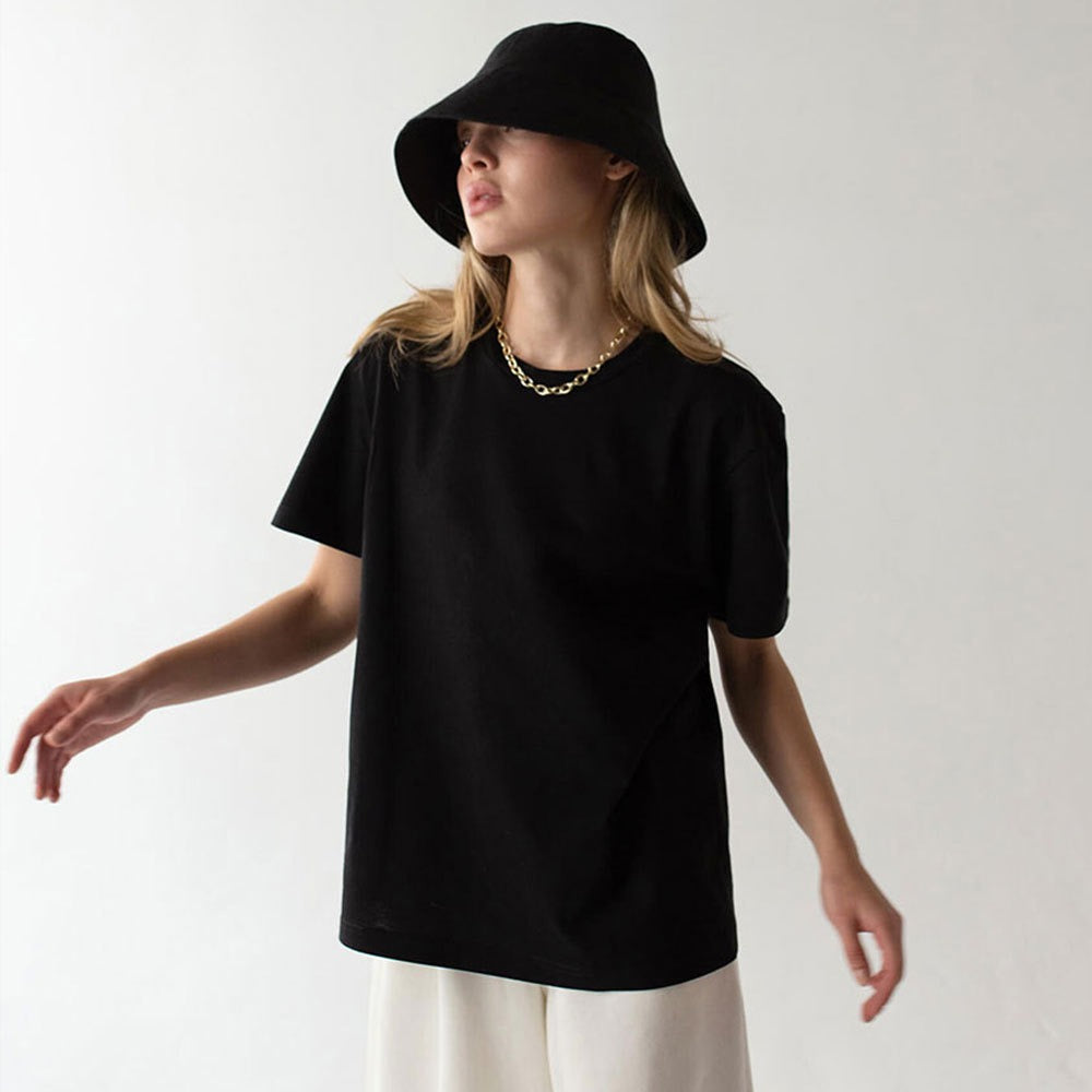 Freizeit-Rundhals-Kurzarm-T-Shirt