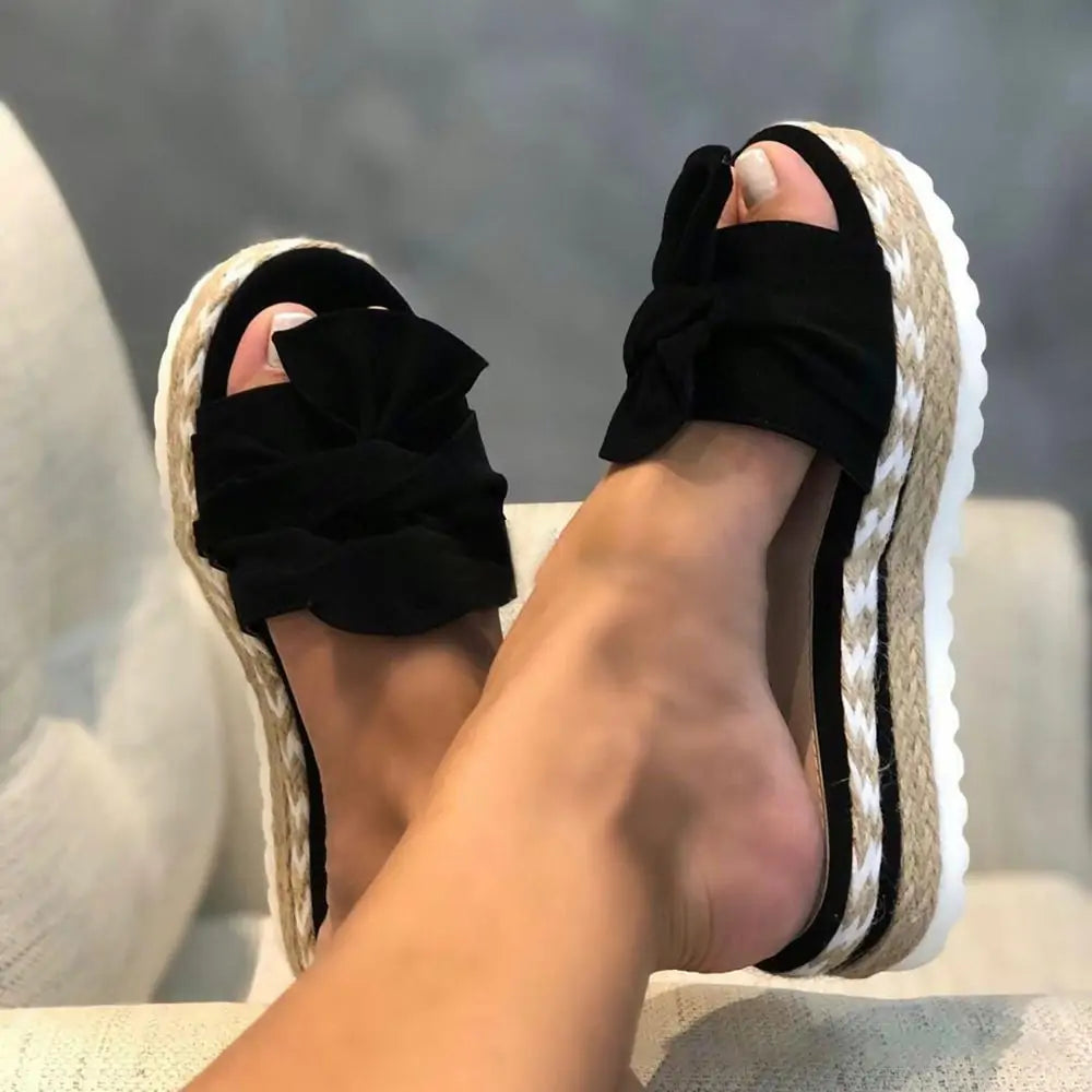 Damen-Plateausandalen