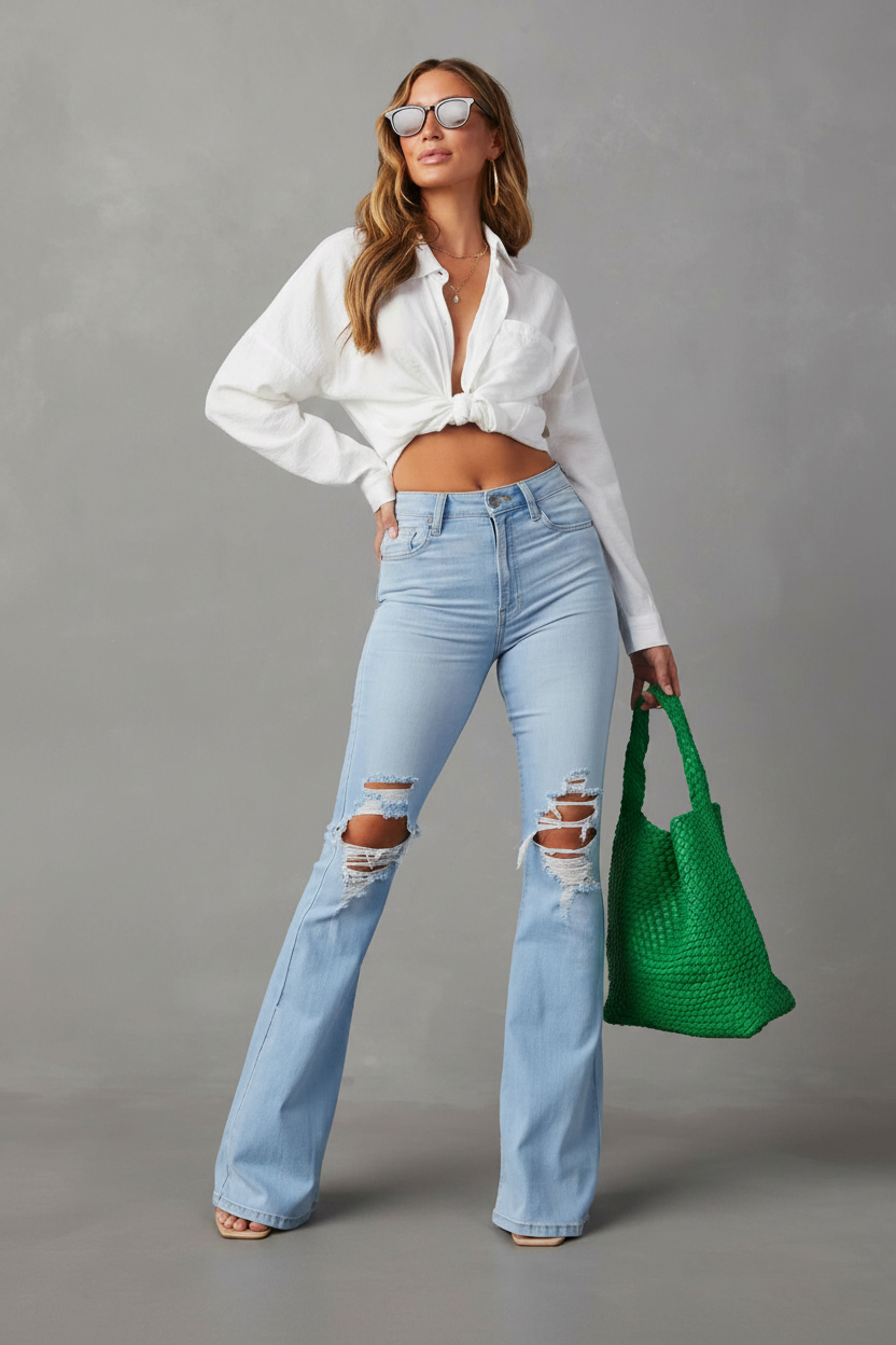 Weite Jeans
