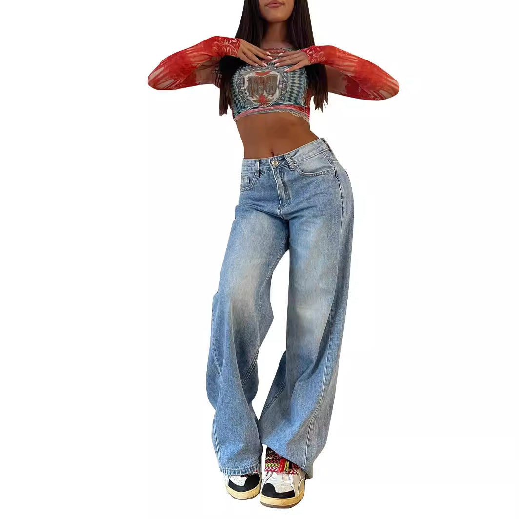 Wide Leg Jeans