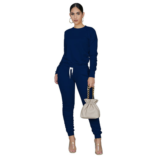 Einteiliges Sport-Set für Damen in Unifarben