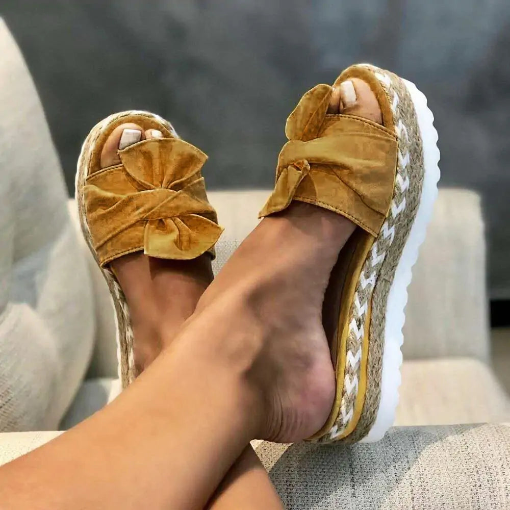 Damen-Plateausandalen