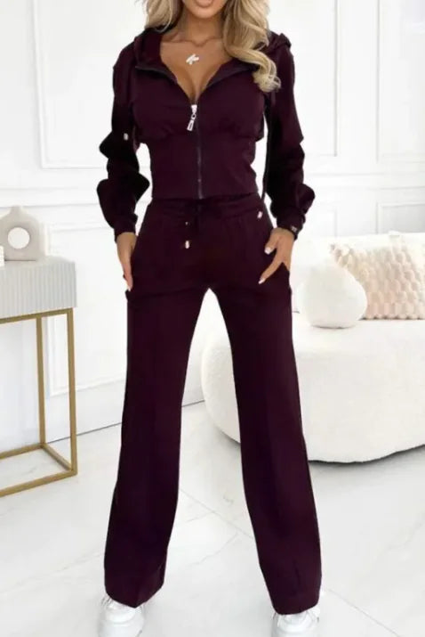 Jacket and trousers set