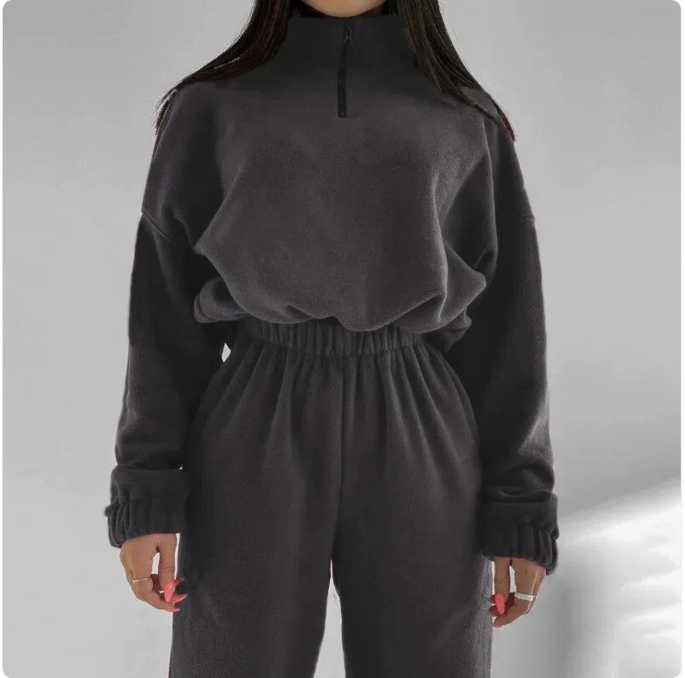 Women’s Sporty Zipper Suit