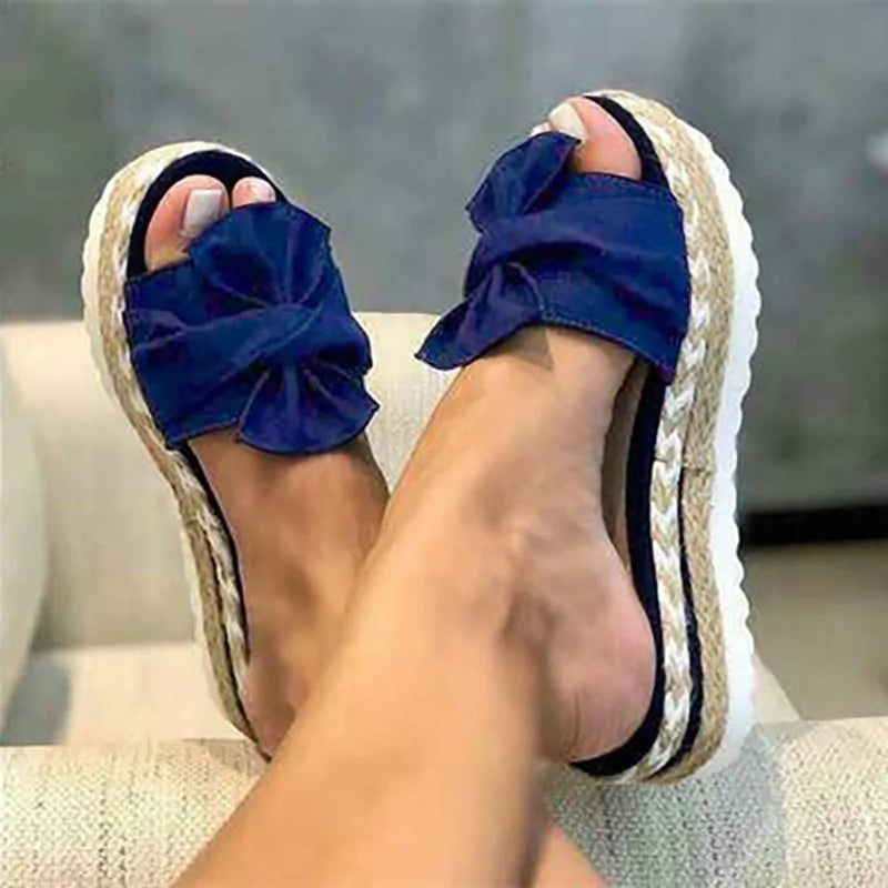Damen-Plateausandalen