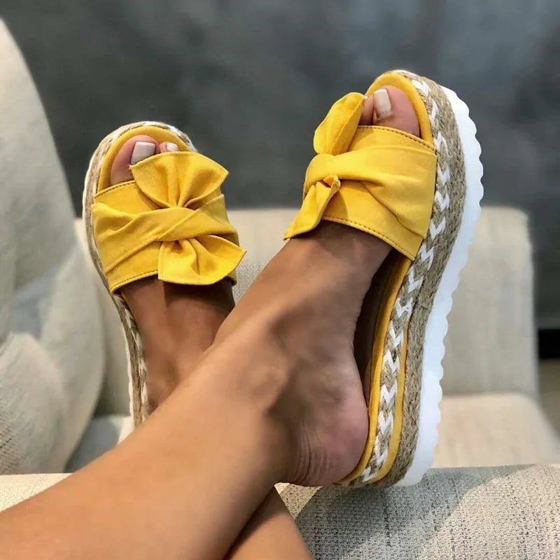 Damen-Plateausandalen