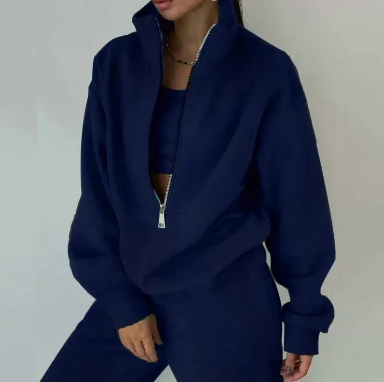 Women’s Sporty Zipper Suit