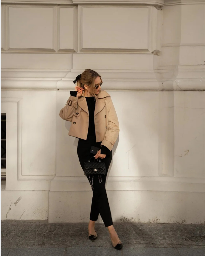 Short Trench Coat