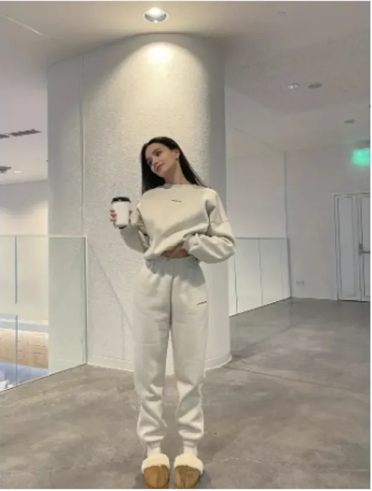 Women's Slim-Fit Casual Sports Set