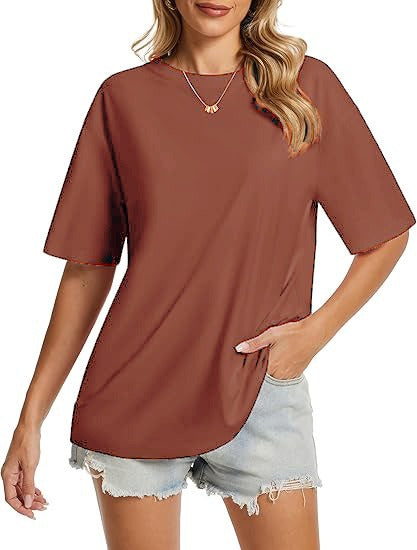 Camiseta unisex retro informal suelta