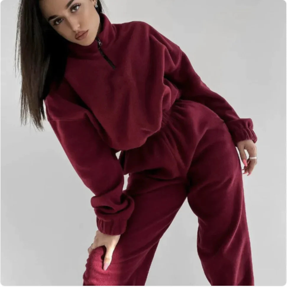 Women’s Sporty Zipper Suit