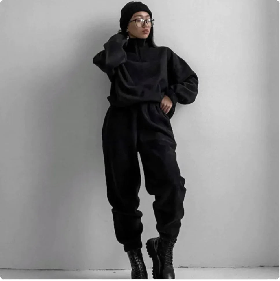 Women’s Sporty Zipper Suit