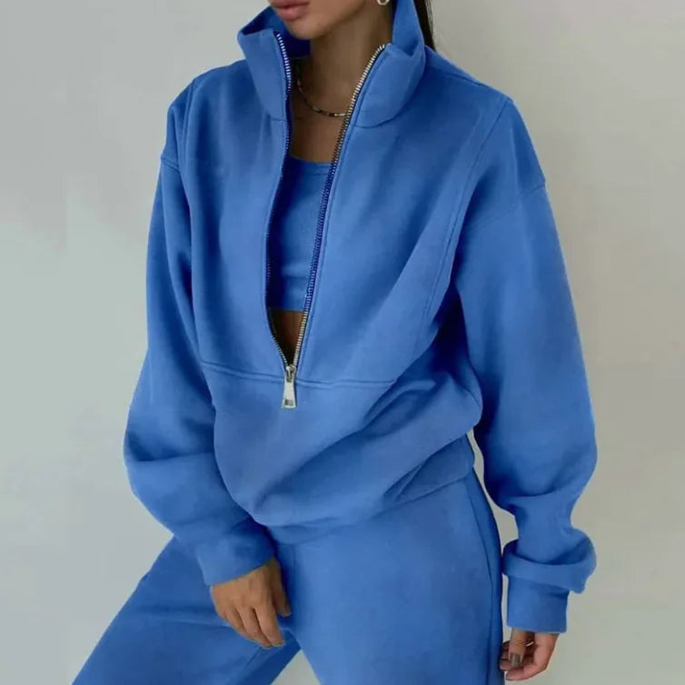 Women’s Sporty Zipper Suit
