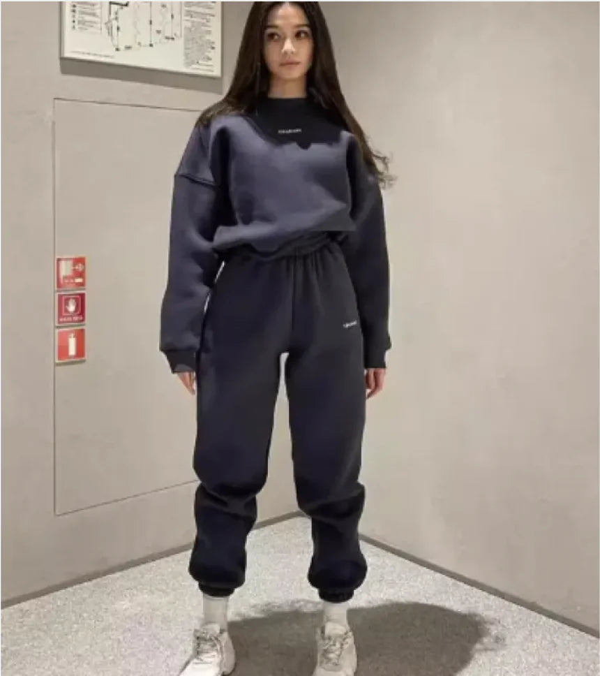 Women's Slim-Fit Casual Sports Set