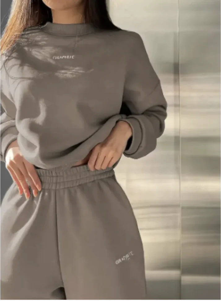 Women's Slim-Fit Casual Sports Set