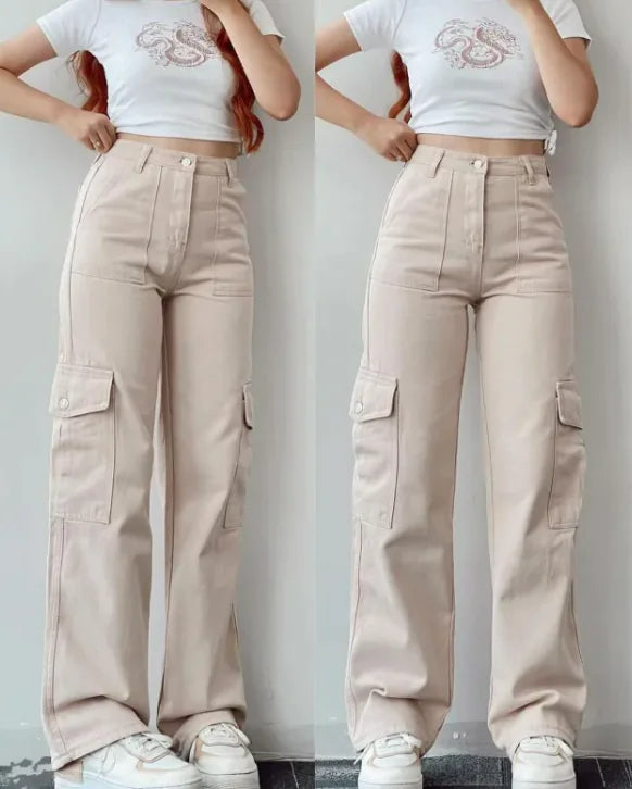 Vaqueros tridimensionales de moda para mujer