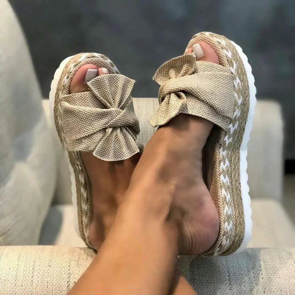 Damen-Plateausandalen